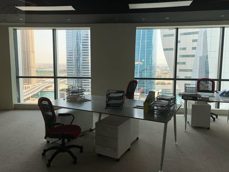 Fully Furnished Office Space|4 Parking| Available in Regal Tower