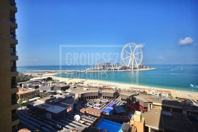 Lovely 3 Bed with Marina and Sea view in Rimal JBR