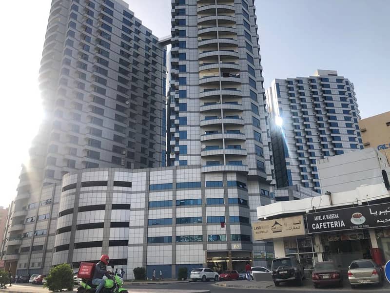 1 bedroom hall for Rent Falcon Towers Ajman