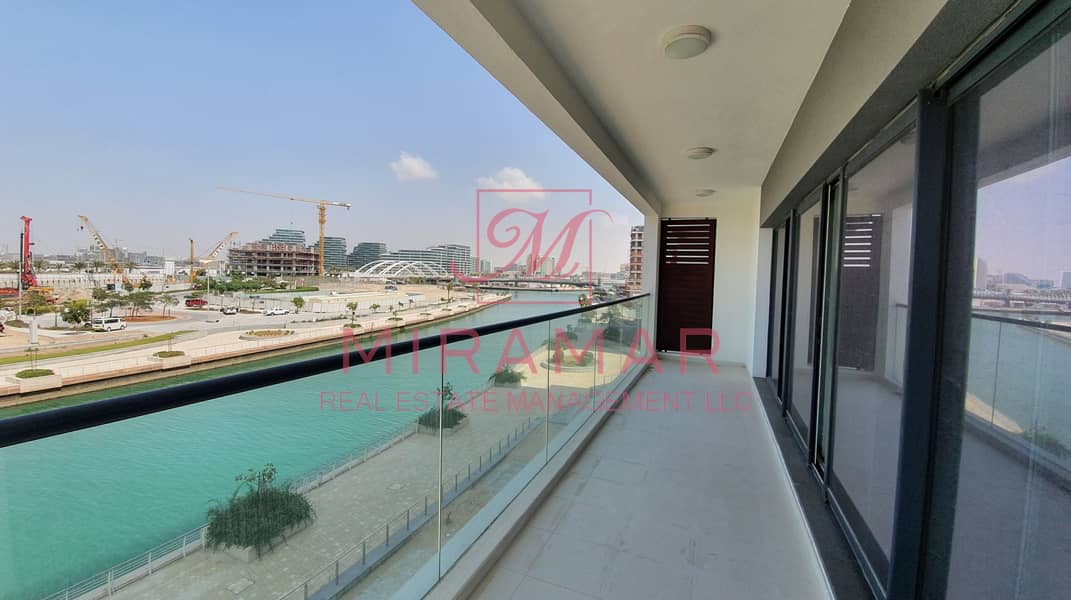 SPACIOUS APARTMENT!! AMAZING CANAL VIEW! 2B+MAIDS