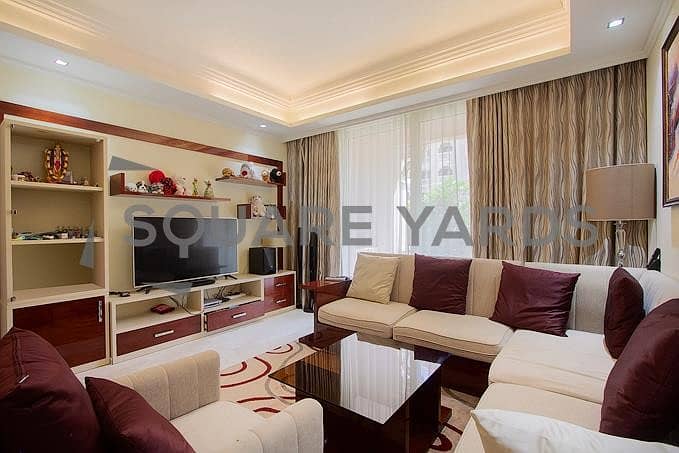 Fully Furnished 2BR with Garden at AED135k