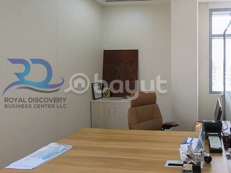 BRAND NEW FULLY FURNISHED  OFFICE WITH ALL SERVICES  NEAR TO DEIRA CITY CENTER DIRECT FROM OWNER