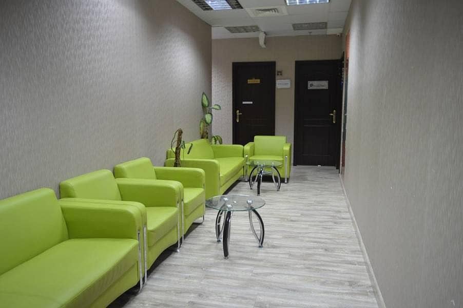 reception area reception area