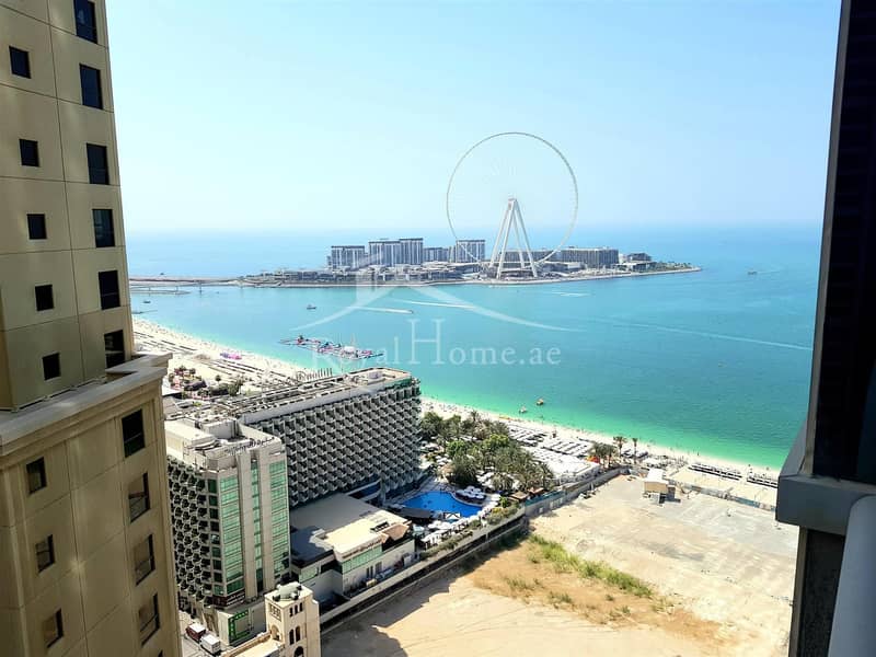 Fully Furnished 2BR | Full Dubai Eye View