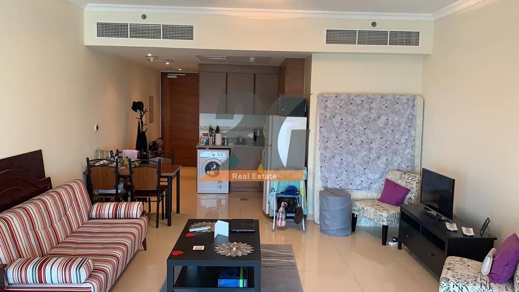Fully Furnished Studio for rent in saba tower 3 Fully Furnished Studio for rent in saba tower 3