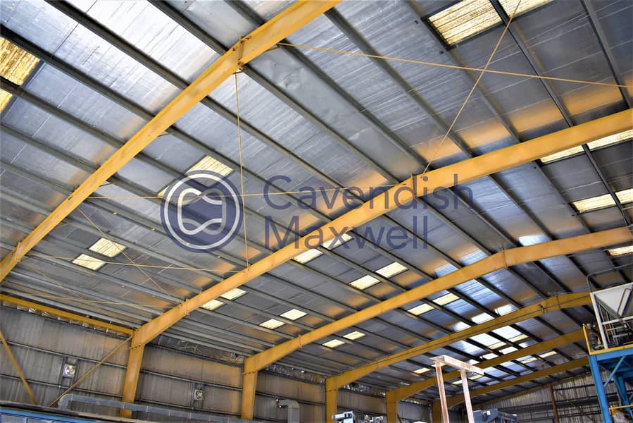 6 Columnless Warehouse | Large Plot | Fitted Office