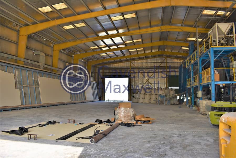 8 Columnless Warehouse | Large Plot | Fitted Office