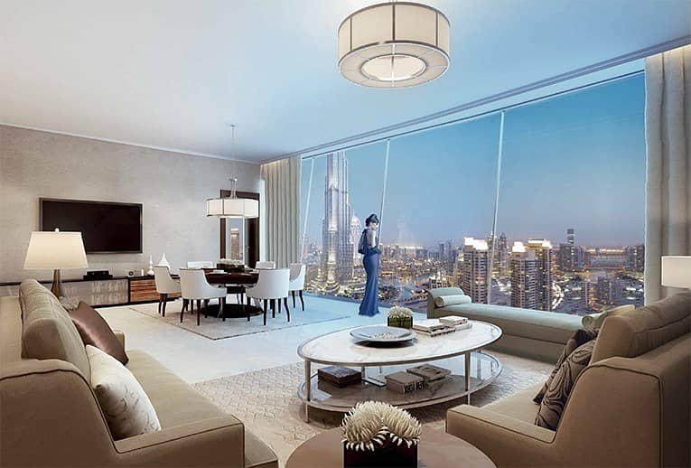 4 Bedroom | Penthouse | Full Burj Khalifa View