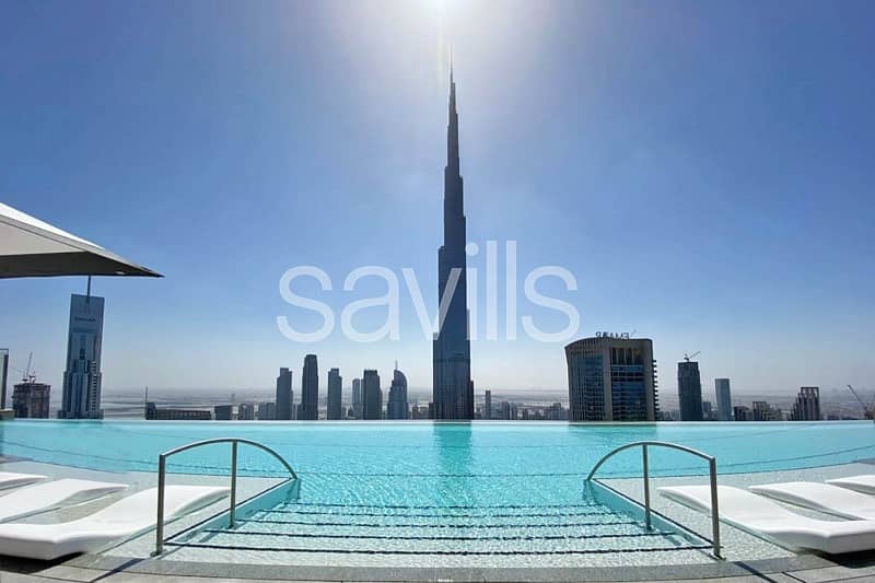 Burj Khalifa View | Middle Unit | Best Layout