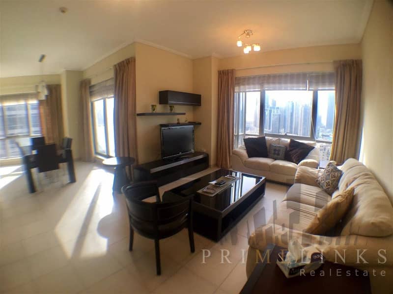 Vacant 2 Bedrooms | Full Burj View    .