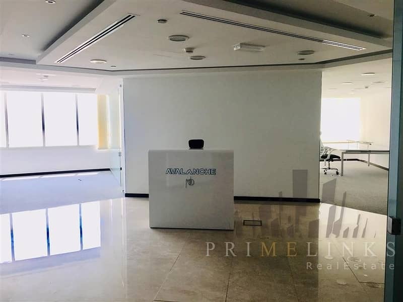 Partitioned and Ready Office in Barsha Heights
