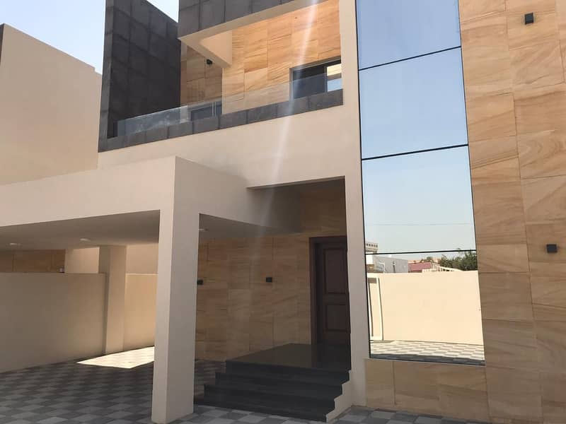 Modern villa with super duplex finishing with access to bank financing in Al ruwda, Ajman
