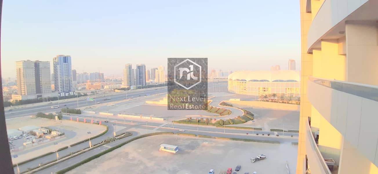 PERFECTLY PRICES  FURNISHED ONE BED ROOM IN ELITE BUILDING OF SPORTS CITY