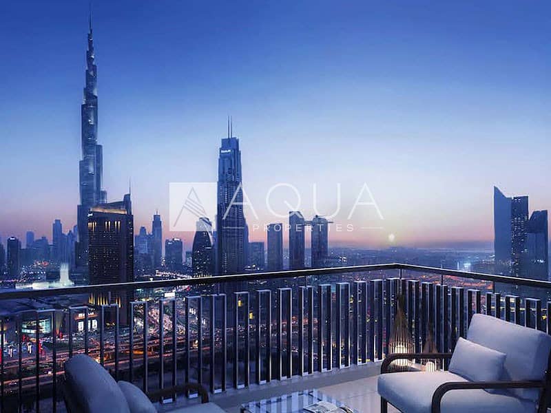 Full Burj Khalifa and Fountain View 3 bedroom