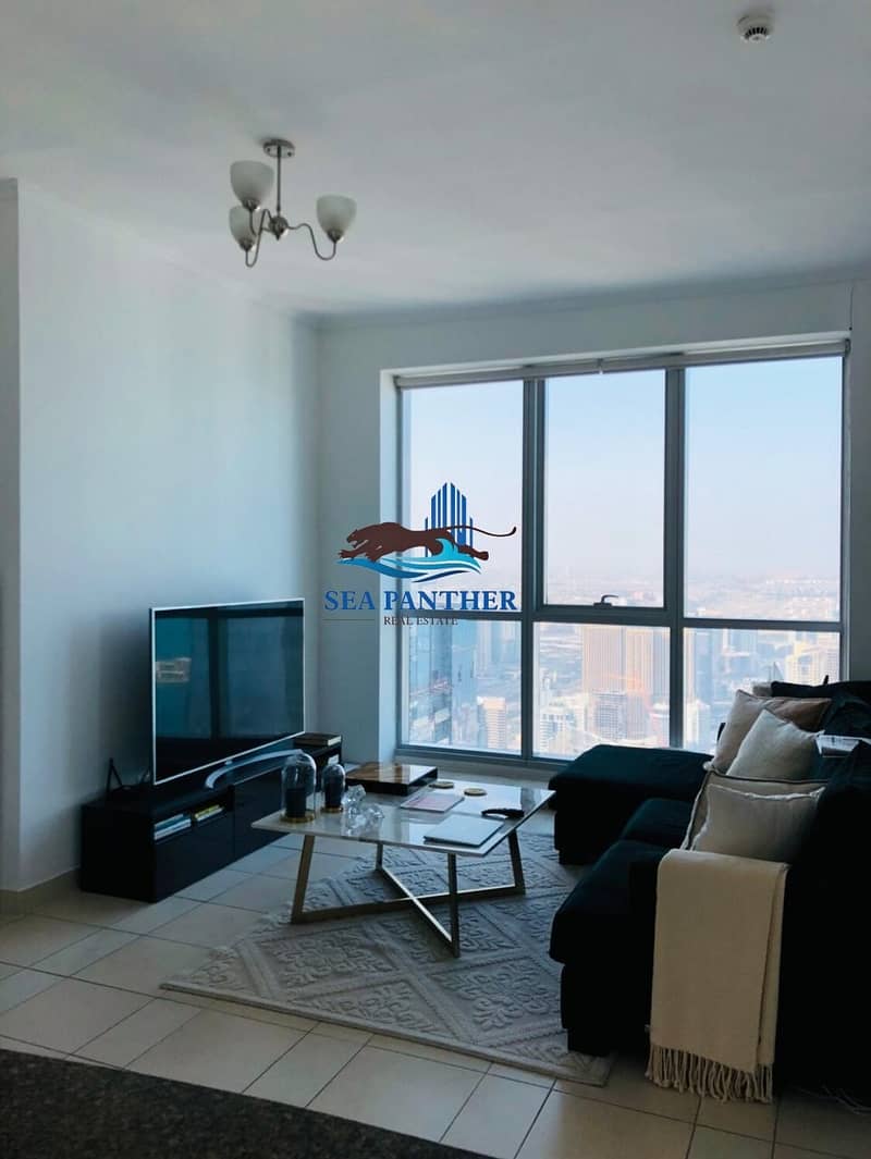 Furnished Large 3 bedroom apartment with panoramic view
