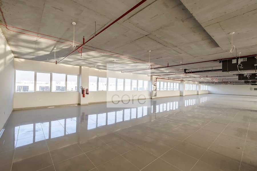 Open space semi fitted office | Mussafah