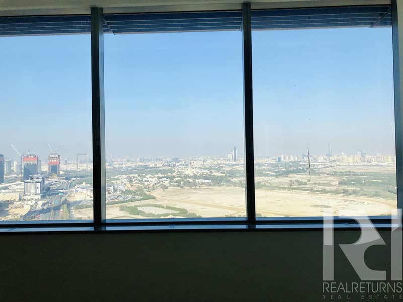 DIFC Views - Specious Unit - Modern Fitted Kitchen- Sea View