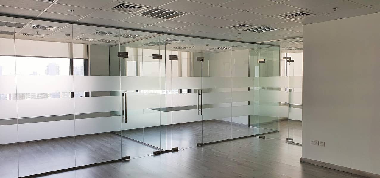 Fitted with Partition office for rent with 4 parking Fitted with Partition office for rent with 4 parking