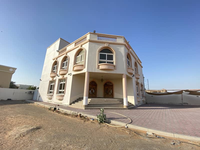 Very huge 4BR villa for local families in Al Gharayan  rent just 110k in 4 cheques