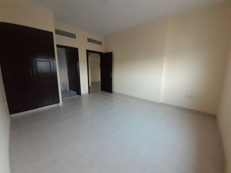 Owesome 2 Bedrooms Flat With Wardrobes three washrooms and Balcony in Shabiya