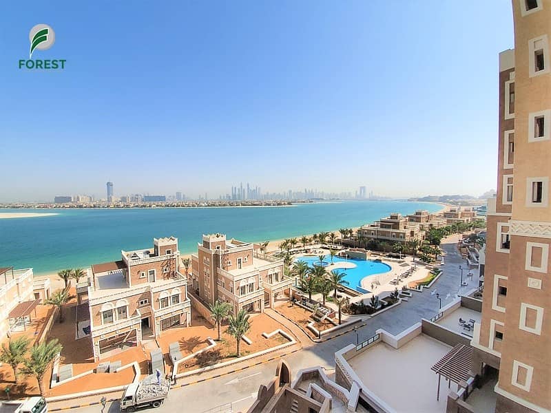 Brand New 3 BR with Palm Jumeirah and Sea Views
