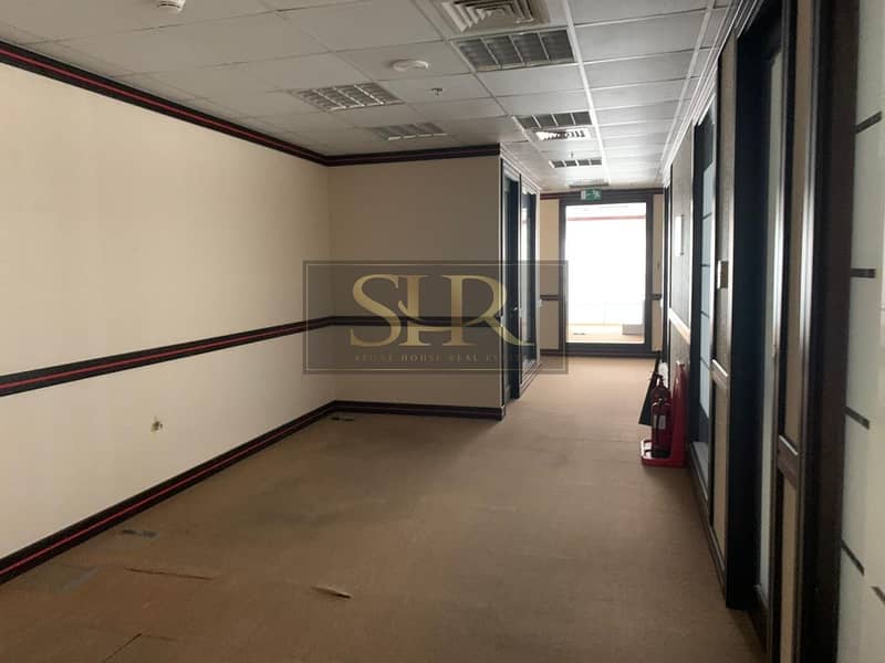 6 Fitted Furnished Office For Rent With Balcony