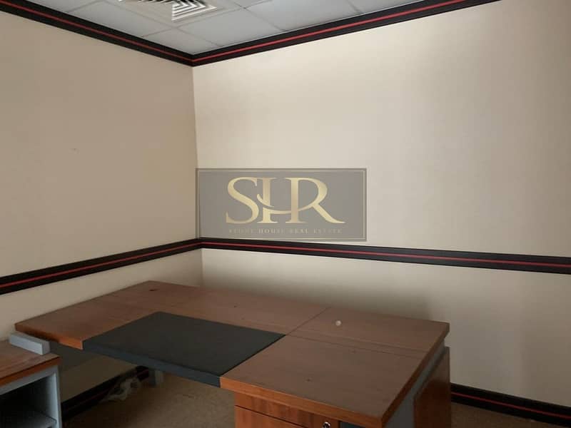11 Fitted Furnished Office For Rent With Balcony