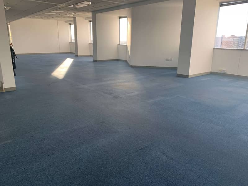 Fully Fitted Office with Partition|Rent Fee Period