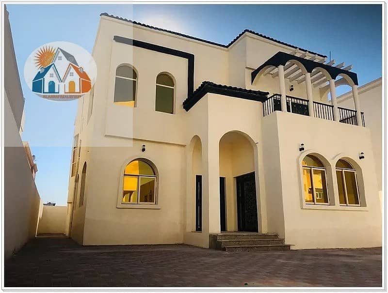 New villa 5000 sq two floors,price 1200,000 dirham