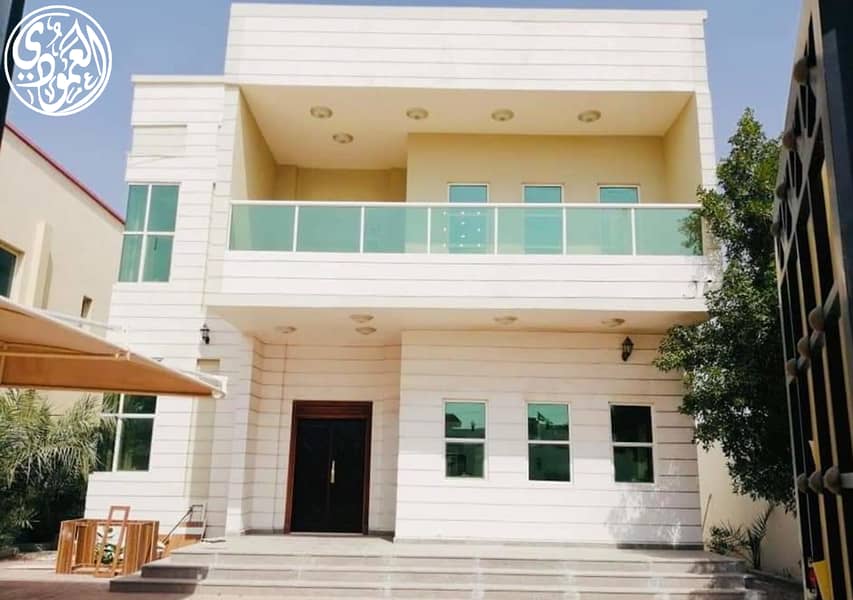 Fantastic location and price in Ajman villa for rent modern design central air conditioning very clean finishing super deluxe close to all services