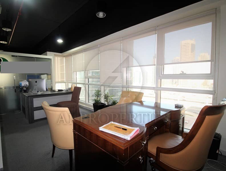 Fitted Office with Full Lake View in JLT