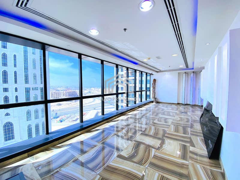 *** LIMITED  OFFER 750/SQ.FT!!! *** GLASS PARTITIONED OFFICE | HIGH FLOOR