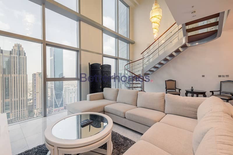 Fully Furnished|Duplex|Zabeel viewS|DIFC