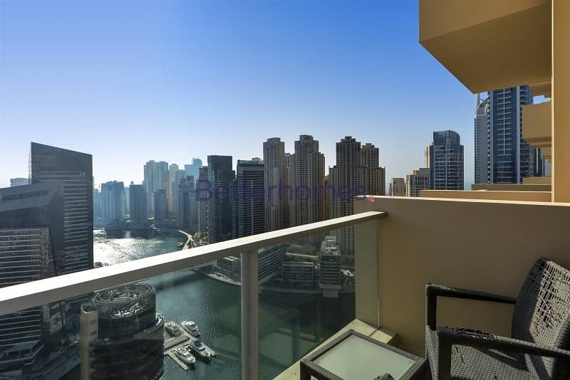 Marina View | High Floor | Furnished | Near Mall | Metro