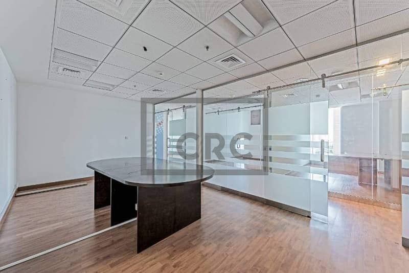 Partially Furnished|4 Partitions|Metro|Lake View