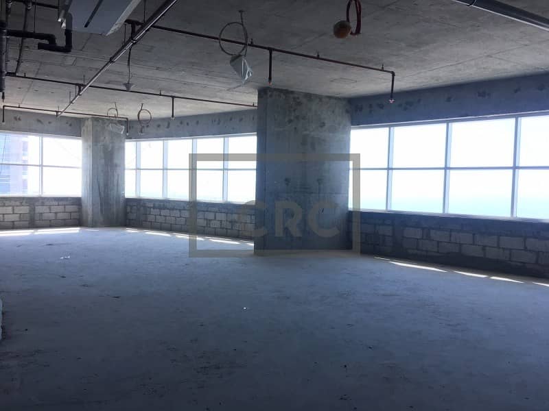 Full floor with Lake and Sea views | Shell & Core