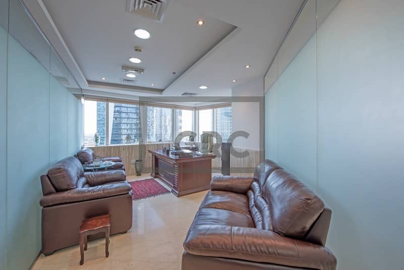 Fully Furnished|Glass Partitions |Negotiable Front of Metro