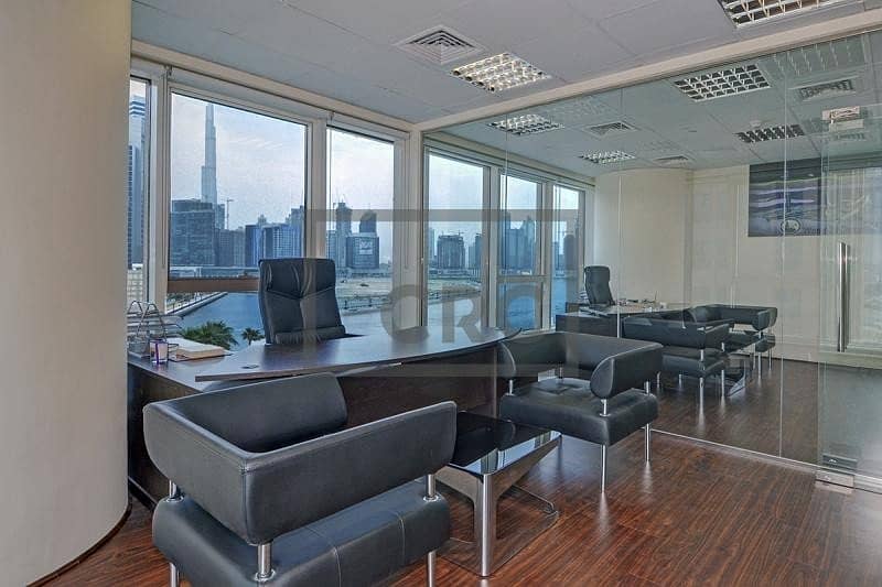 Tenanted | Investor Option | Furnished |W/  Burj Khalifa View