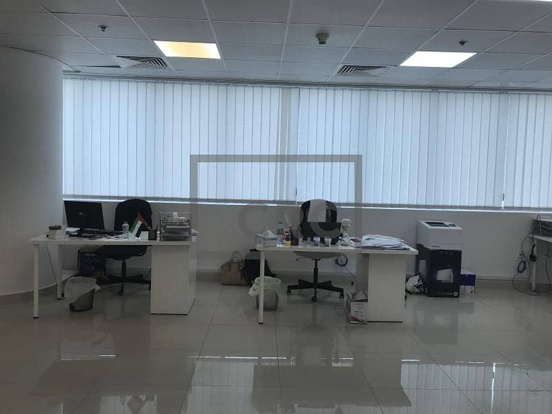 Fully Fitted with Blinds | Bright Office | Business Bay