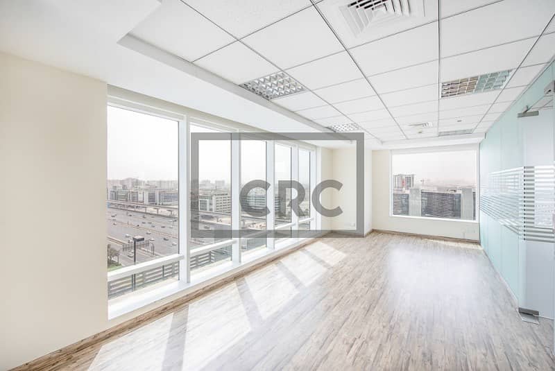 Fitted | Office | Sheikh Zayed Road | Main Road