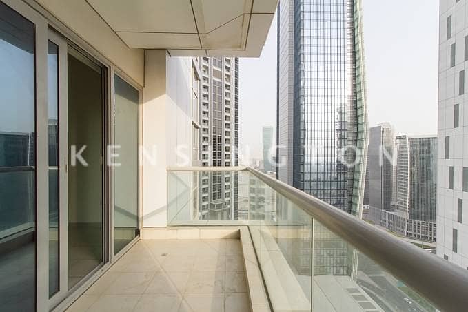 Spacious apartment with Burj Khalifa and canal view