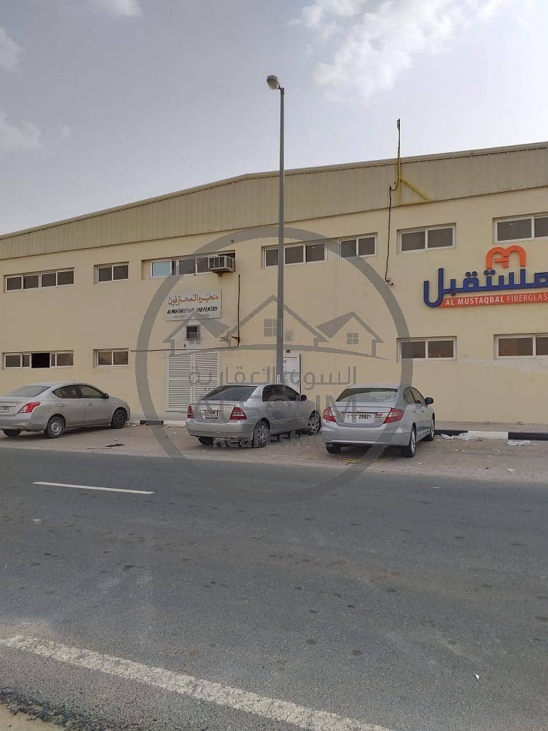 WELL MAINTAINED WAREHOUSE INCLUDING MEZZANINE IN AL SAJJA- NEW INDUSTRIAL CITY (3 MONTHS FREE)
