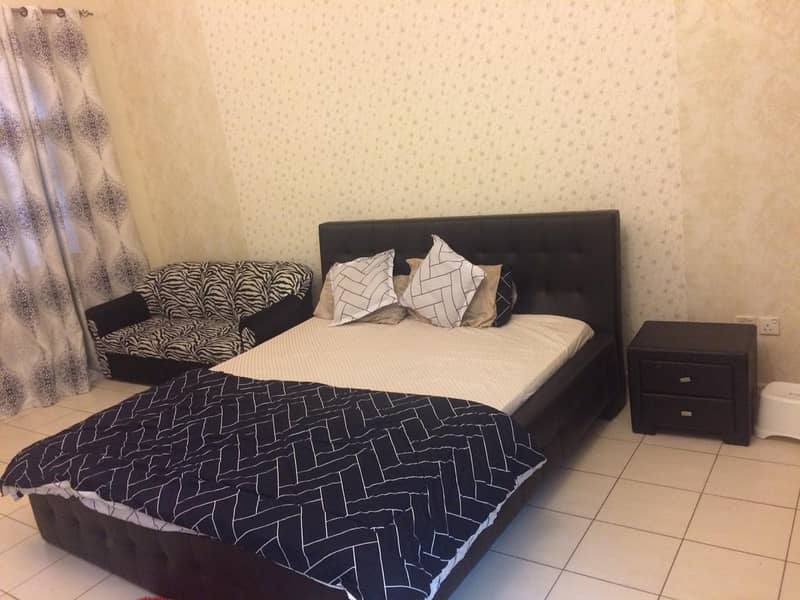 DEWA CONNECTED ! FULLY FURNISHED STUDIO ! SPAIN CLUSTER