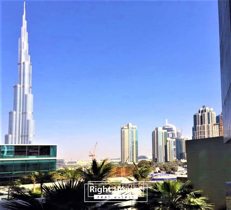 Stunning Burj Khalifa View - High Floor 2BR+M - Executive Tower