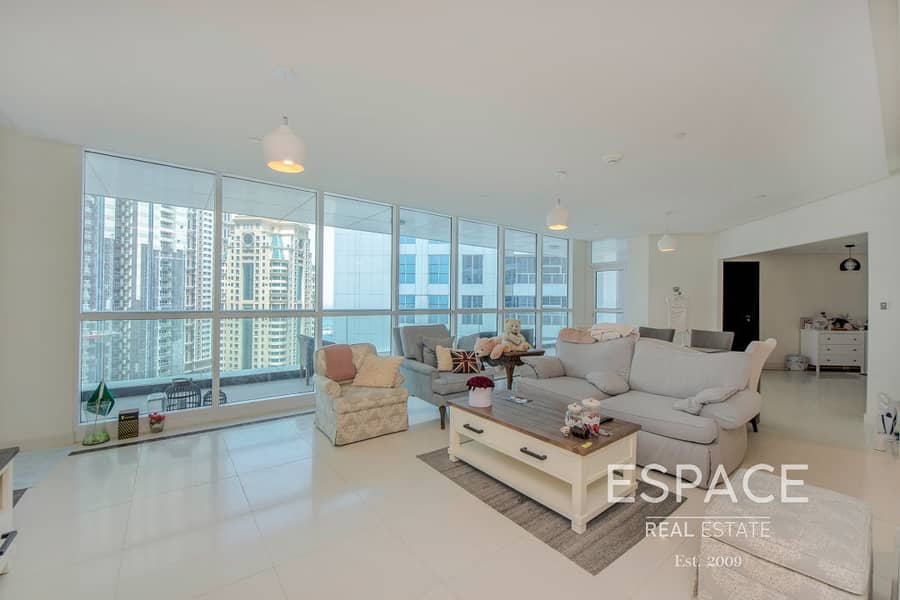 Partial Sea and Marina View | High Floor