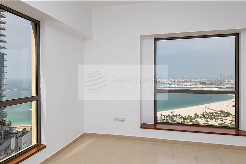 Newly Renovated | Front Line Sea View | 3BR+Maid's