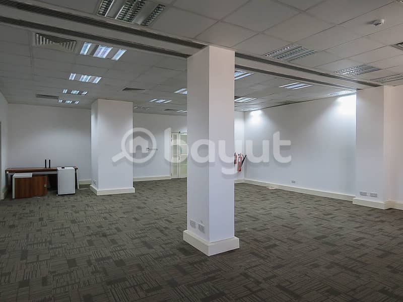 Spacious fitted  office space w/ FREE DEWA for rent near Clock Tower Deira