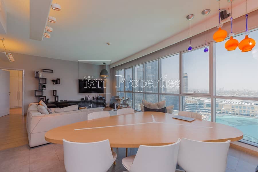 Luxury Furnished Upgraded | Burj & Fountain Views