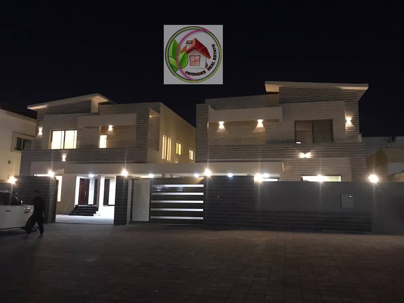 For sale villa in Ajman is very luxurious on the neighbor street at a very attractive price next to all services
