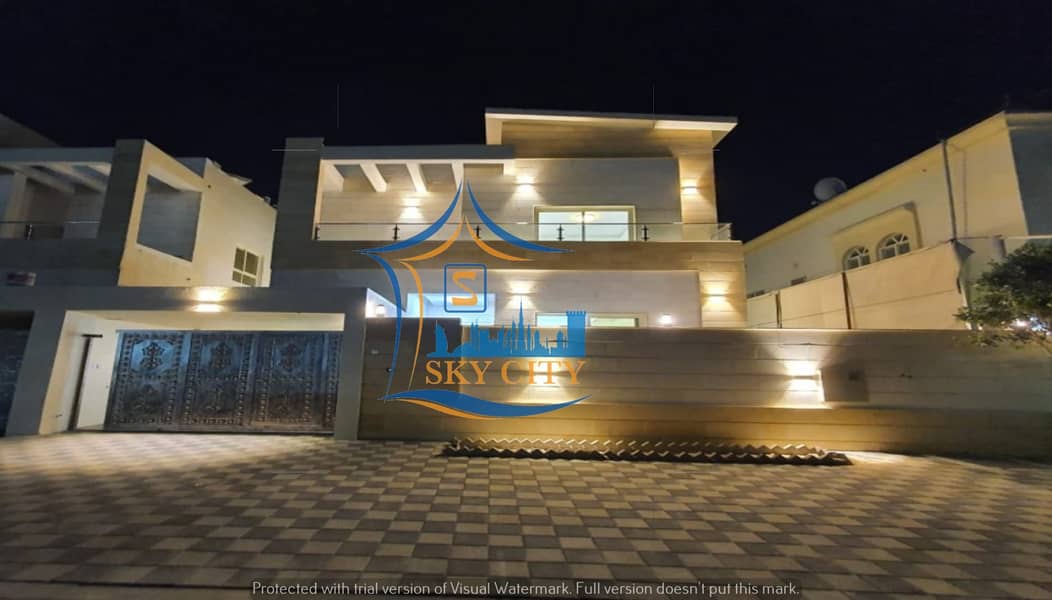 Modern villa opposite Ajman Academy and close to Sheikh Mohammed bin Zayed Street